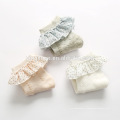 2019 offre spéciale mode femmes Vintage dentelle à volants froufrous cheville chaussettes princesse fille coton chaussette